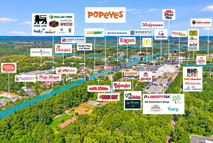 More Photos Of 4818 Apex Hwy, Durham Fast Food For Sale