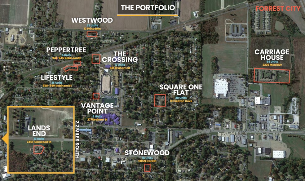 Primary Photo Of 2226 Merrill Dr, Forrest City Apartments For Sale