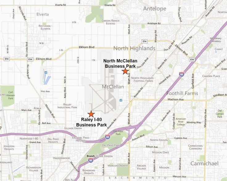 More Photos Of 3429 Freedom Park Dr, North Highlands Warehouse For Lease