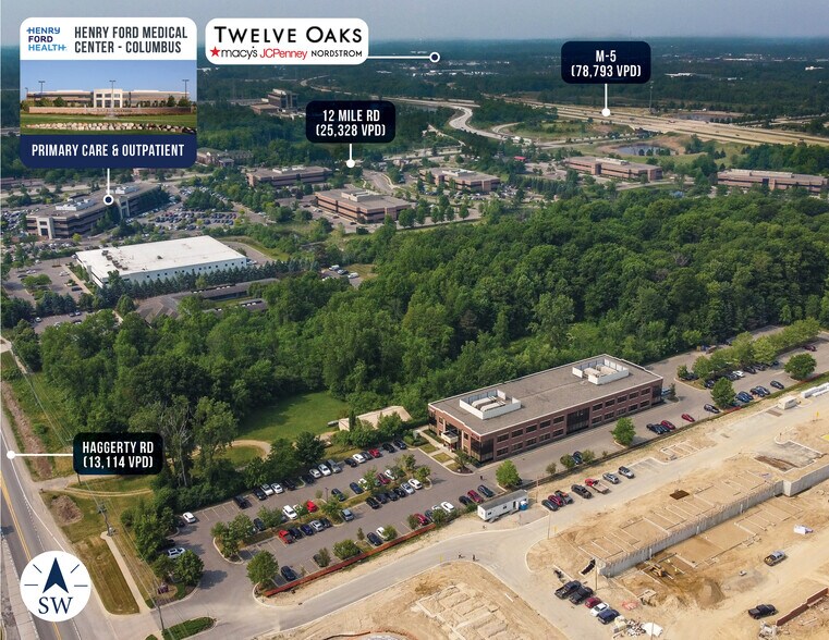 More Photos Of 28455 Haggerty Rd, Novi Medical For Lease