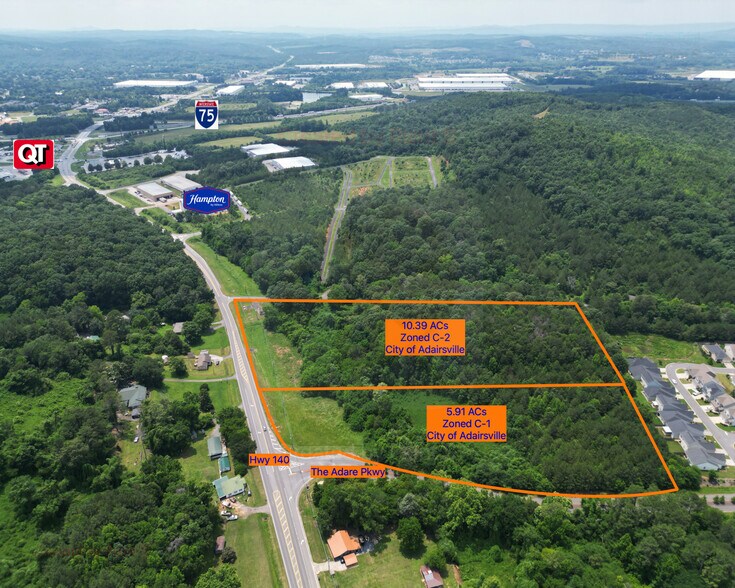 Primary Photo Of 1131 Highway 140 NW, Adairsville Land For Sale