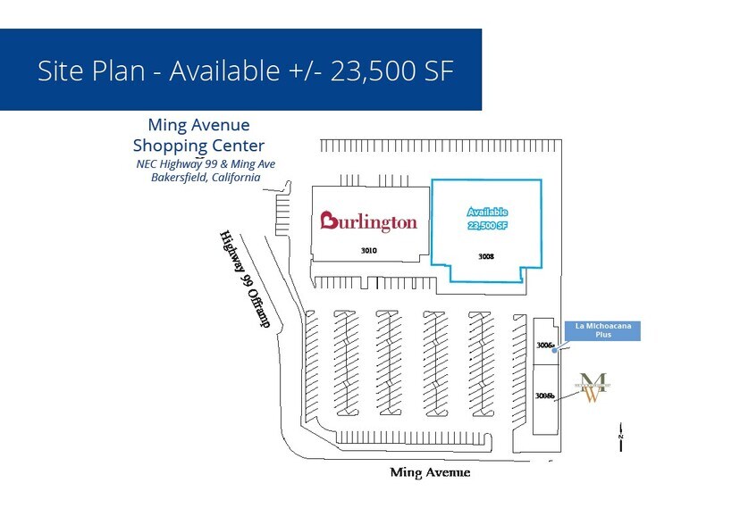 More Photos Of 3006 Ming Ave, Bakersfield General Retail For Lease