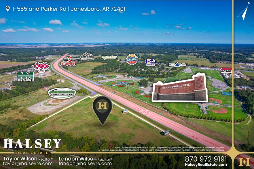 More Photos Of Parker Rd and I-555, Jonesboro Land For Sale