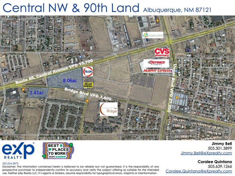 Primary Photo Of West Central Avenue, Albuquerque Land For Sale