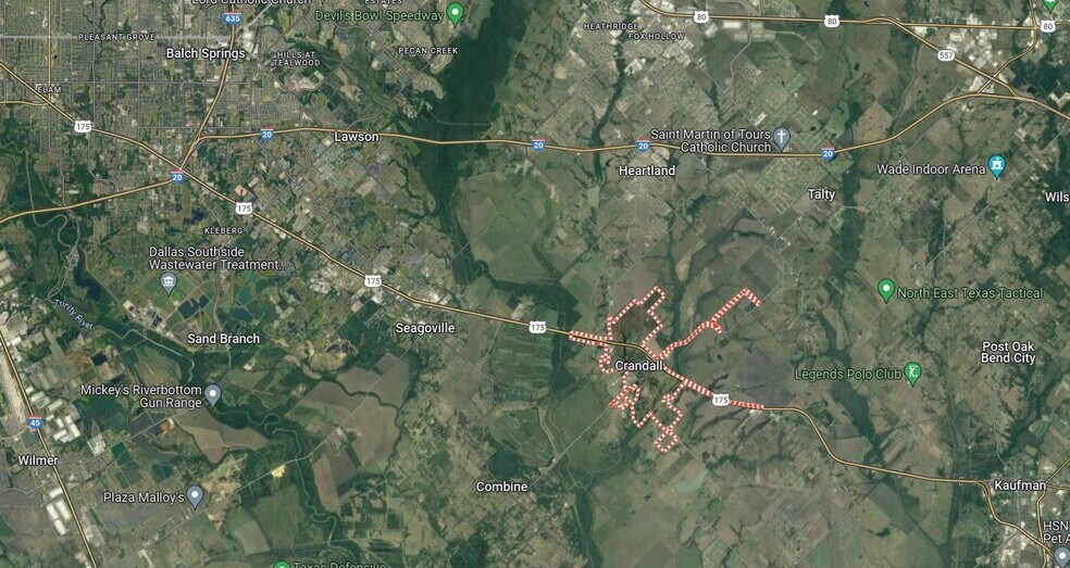 More Photos Of NWC Highway 175 & CR 4104, Crandall Land For Sale