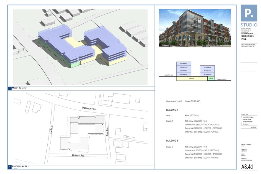 More Photos Of 1312 Dickerson Pike, Nashville Land For Sale