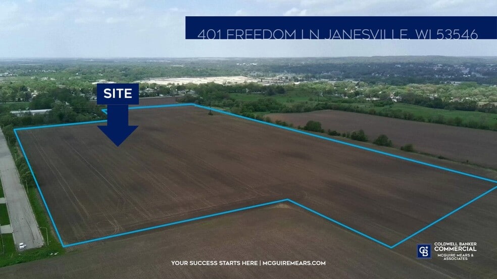Primary Photo Of 401 Freedom Ln, Janesville Land For Sale