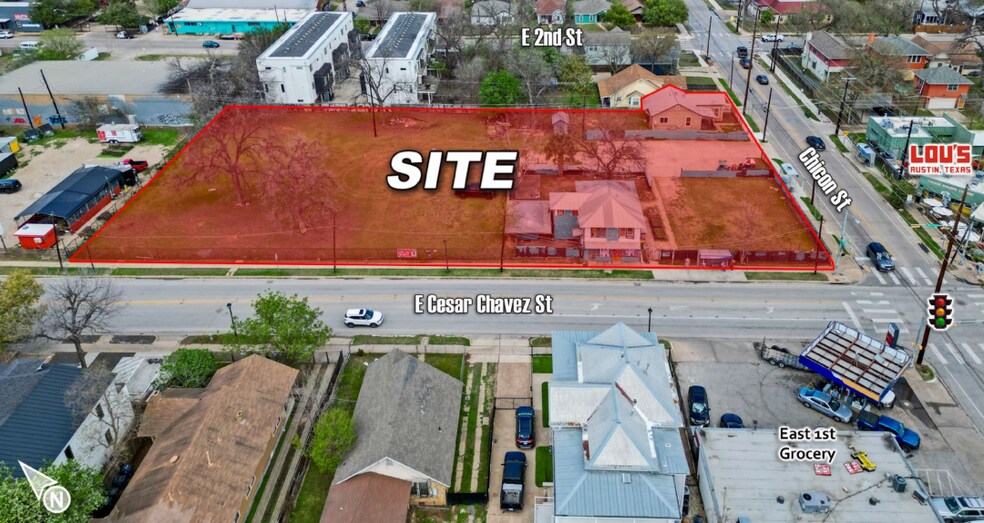 More Photos Of 1800-1808 E Cesar Chavez St, Austin Land For Sale