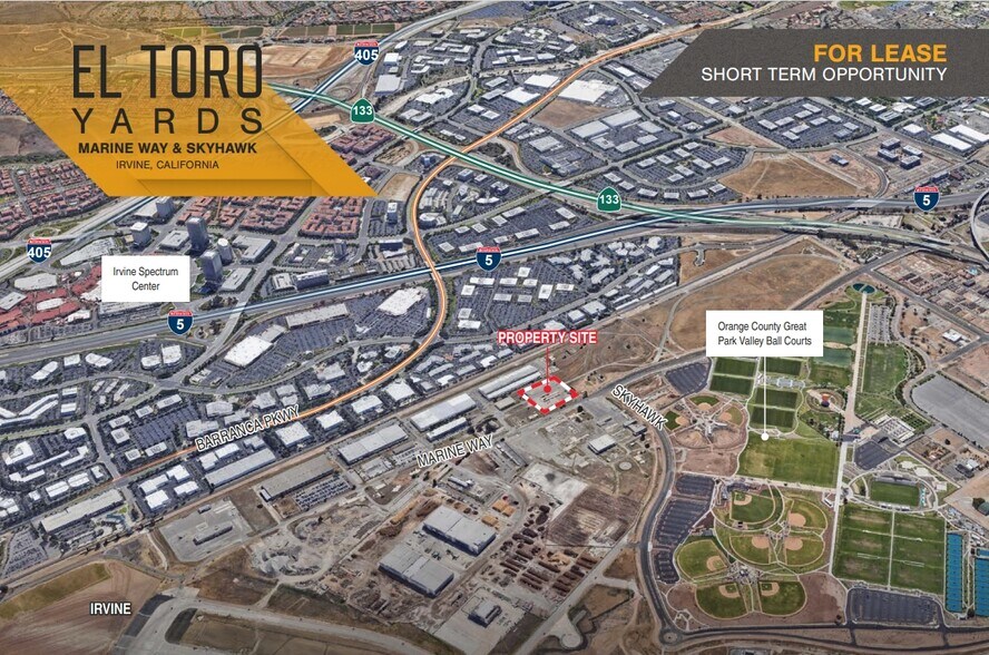 Primary Photo Of Marine Way & Skyhawk, Irvine Land For Lease