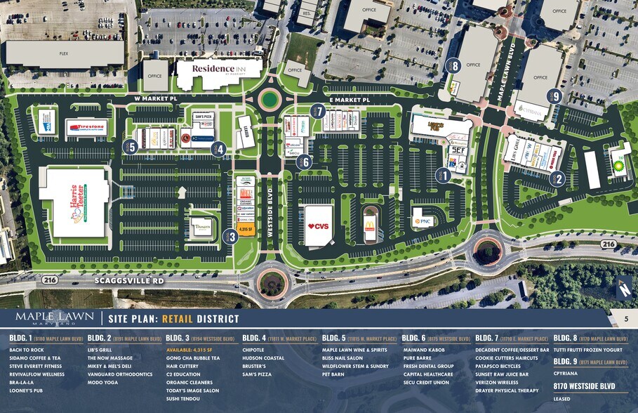More Photos Of Maple Lawn Blvd, Fulton Unknown For Lease