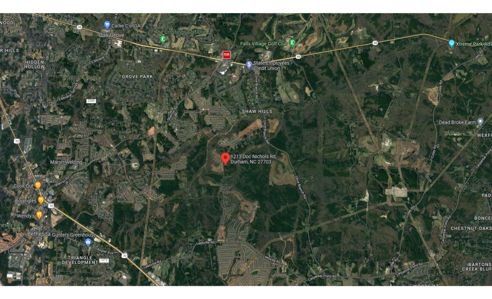 Primary Photo Of 1213 Doc Nichols Rd, Durham Land For Sale