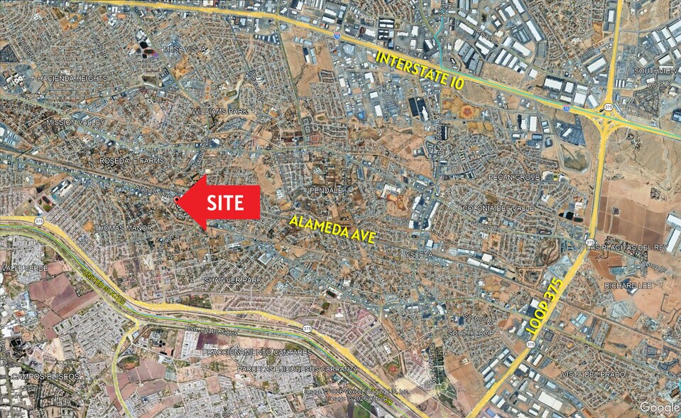 More Photos Of 8020 Alameda Ave, El Paso Land For Sale