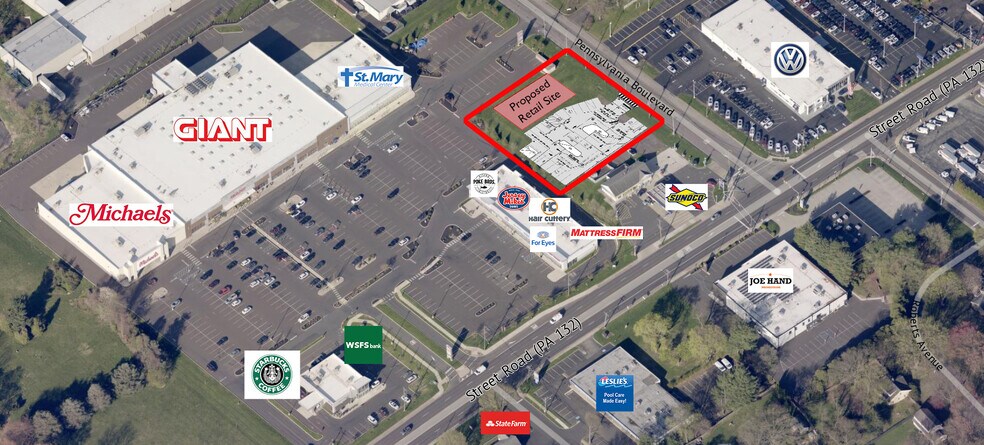 More Photos Of 955 Pennsylvania Blvd, Feasterville Trevose Freestanding For Lease
