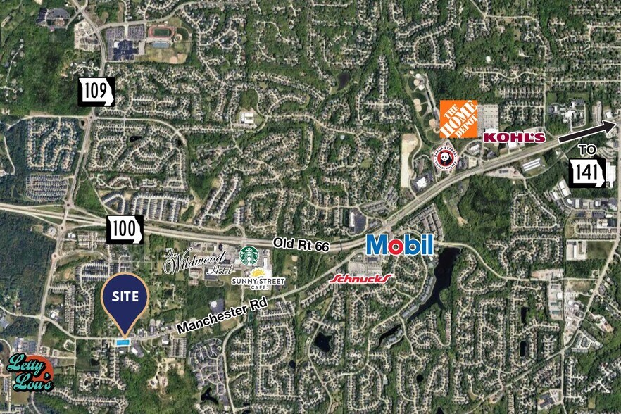 More Photos Of 16972-16982 Manchester Rd, Grover Storefront Retail Office For Lease