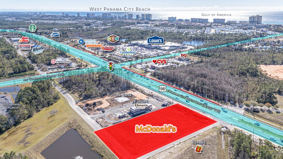 Primary Photo Of US-98 & N Alf Coleman Rd, Panama City Beach Freestanding For Sale