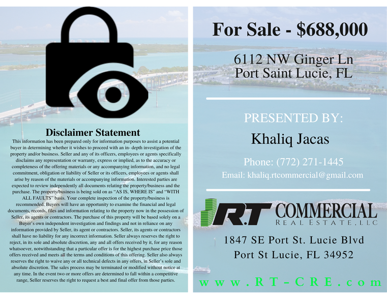 More Photos Of 6112 NW Ginger Ln, Port Saint Lucie Rehabilitation Center For Sale
