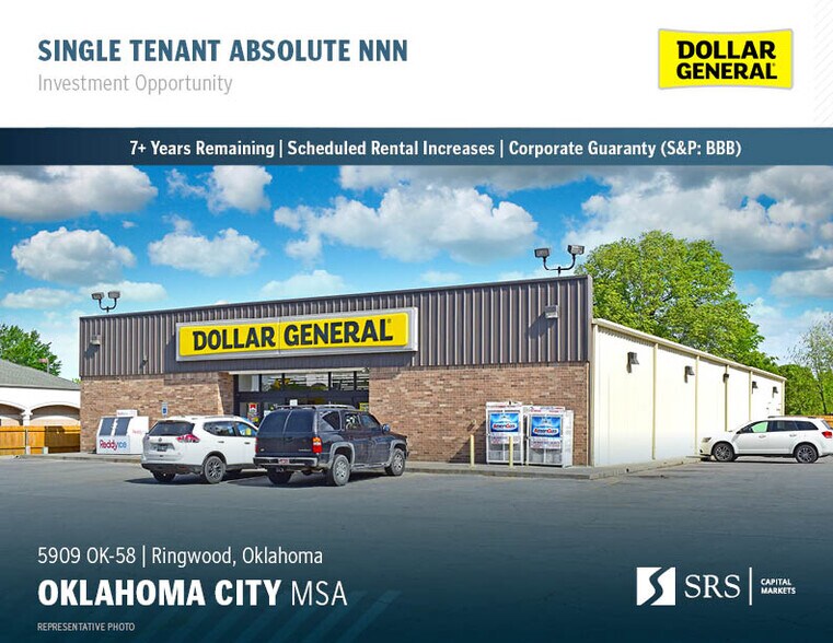 Primary Photo Of 5909 OK-58 Hwy, Ringwood Freestanding For Sale