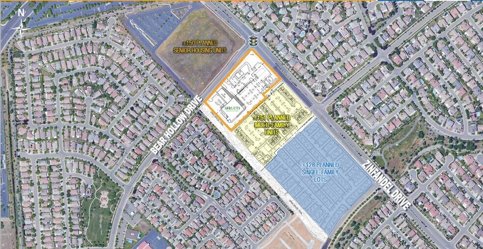 Primary Photo Of SWQ Zinfandel Dr & Bear Hollow Dr, Rancho Cordova Unknown For Lease