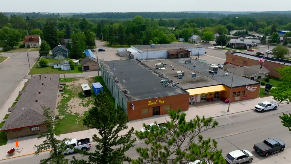 Primary Photo Of 116 Main Ave N, Bagley Bowling Alley For Sale