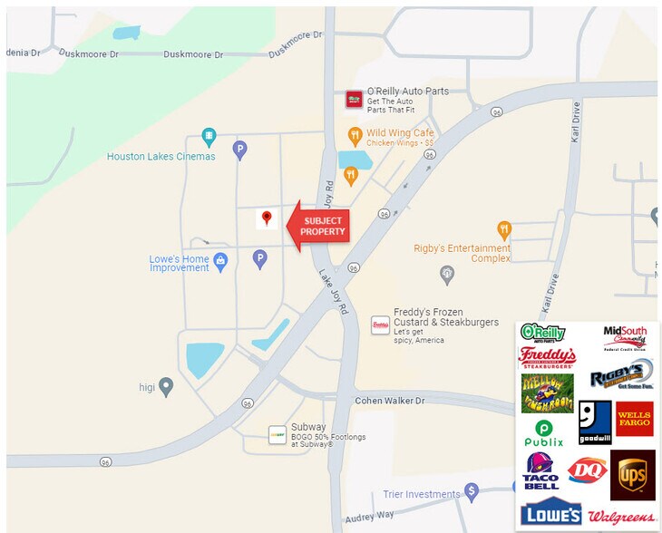 More Photos Of 1113 Highway 96, Warner Robins Land For Sale