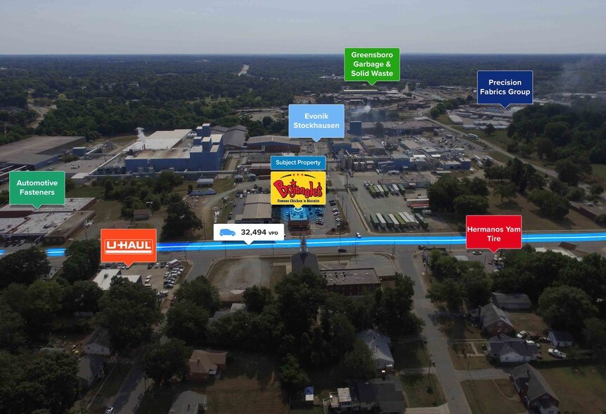 More Photos Of 2315 S Elm Eugene St, Greensboro Fast Food For Sale