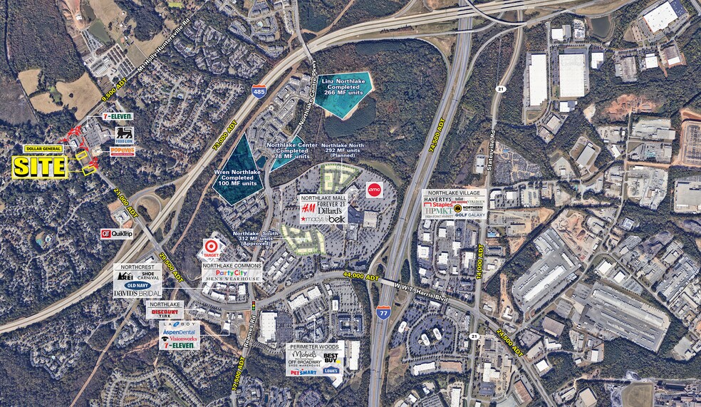 Primary Photo Of W W.T. Harris & Mt. Holly-Huntersville Rd blvd, Charlotte Land For Sale