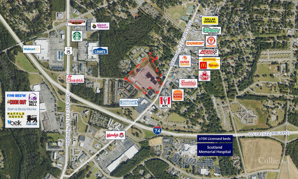 Primary Photo Of 1559 Atkinson St, Laurinburg General Retail For Lease