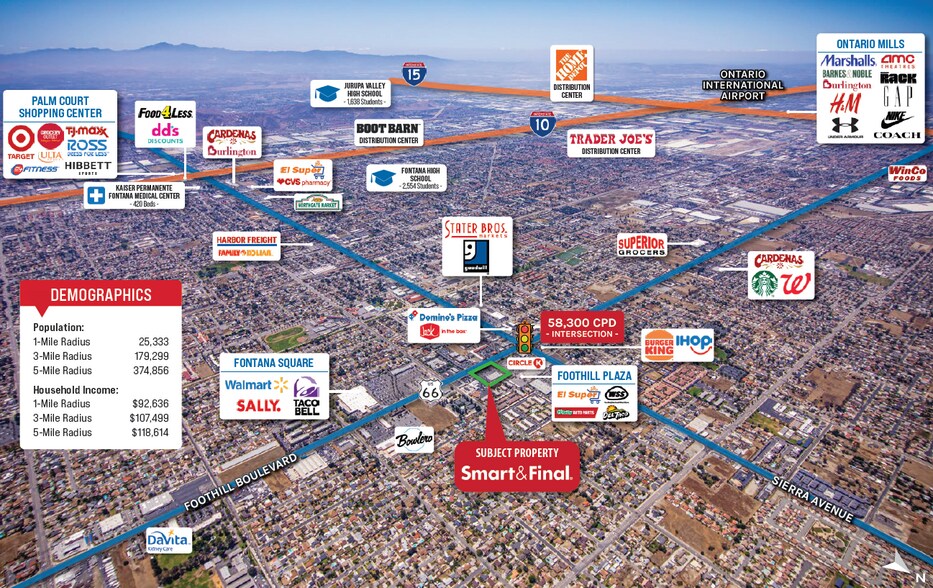 More Photos Of 17000 Foothill Blvd, Fontana Supermarket For Sale
