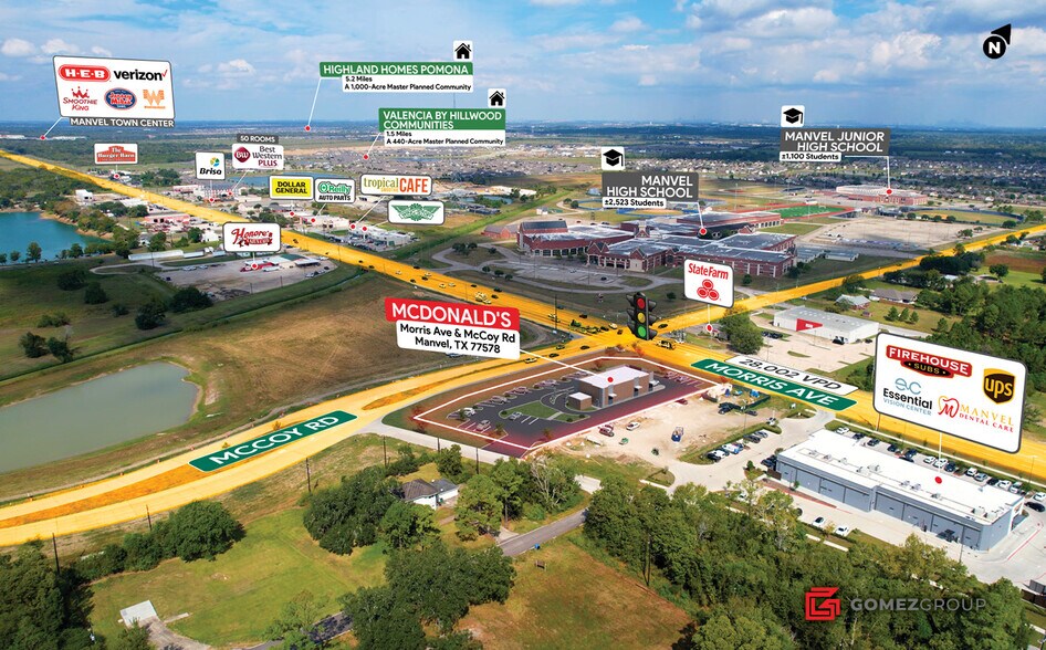 More Photos Of 19706 Morris ave, Manvel Fast Food For Sale