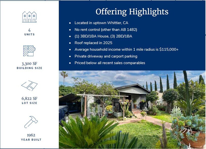 More Photos Of 8026 Comstock Ave, Whittier Multifamily For Sale