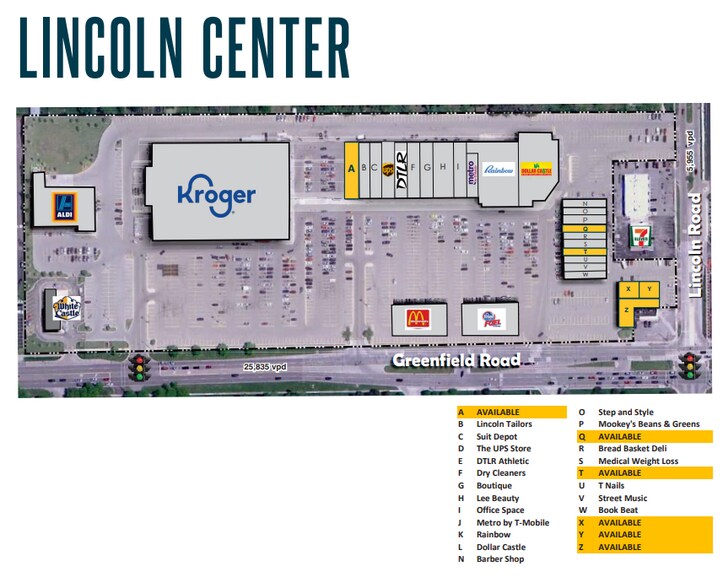 More Photos Of 26092-26196 Greenfield Rd, Oak Park Unknown For Lease