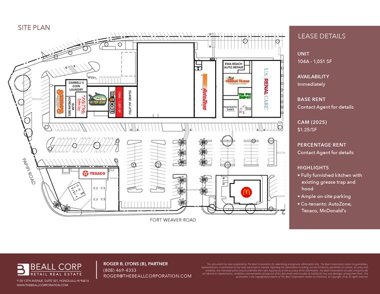 More Photos Of 91-919 Fort Weaver Rd, Ewa Beach Freestanding For Lease