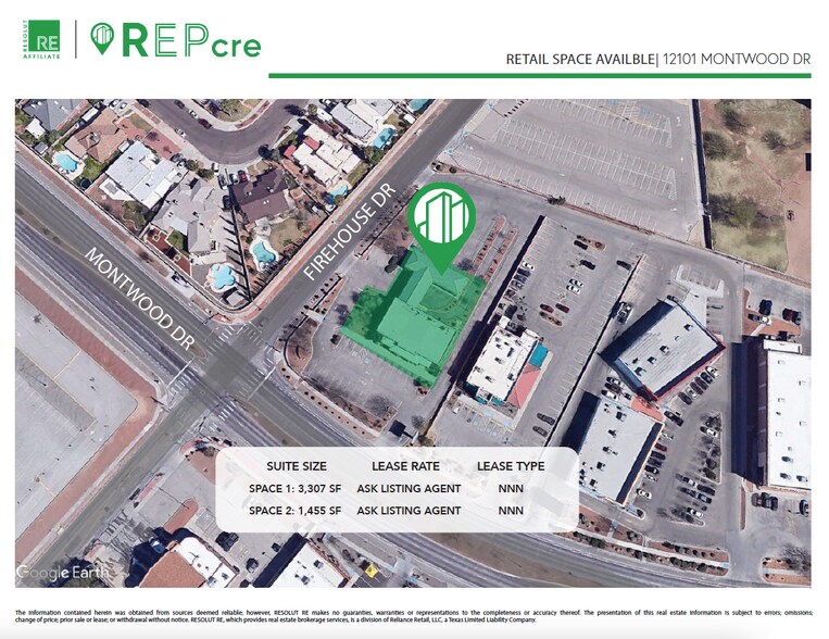 More Photos Of 12101 Montwood Dr, El Paso Storefront Retail Office For Lease