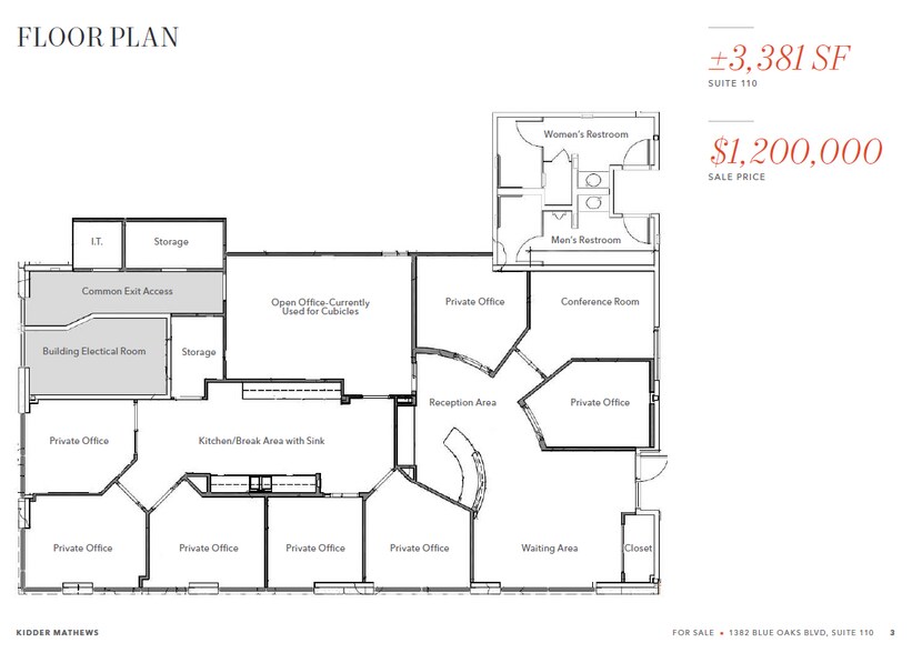 More Photos Of 1382 Blue Oaks Blvd, Roseville Office For Sale