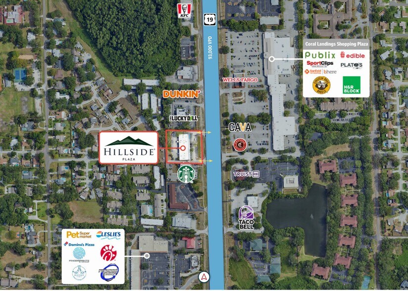 More Photos Of 33100-33160 U.S. 19 Hwy N, Palm Harbor Storefront For Sale