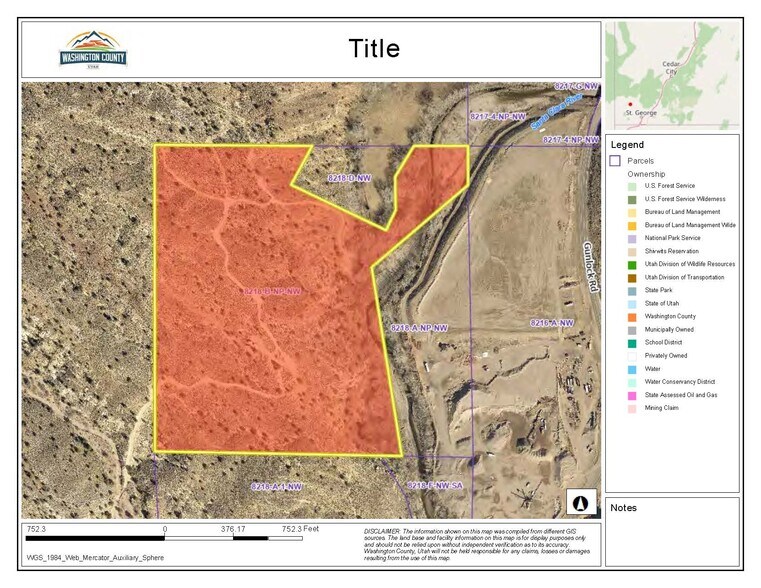 Primary Photo Of Gunlock, Gunlock Land For Sale