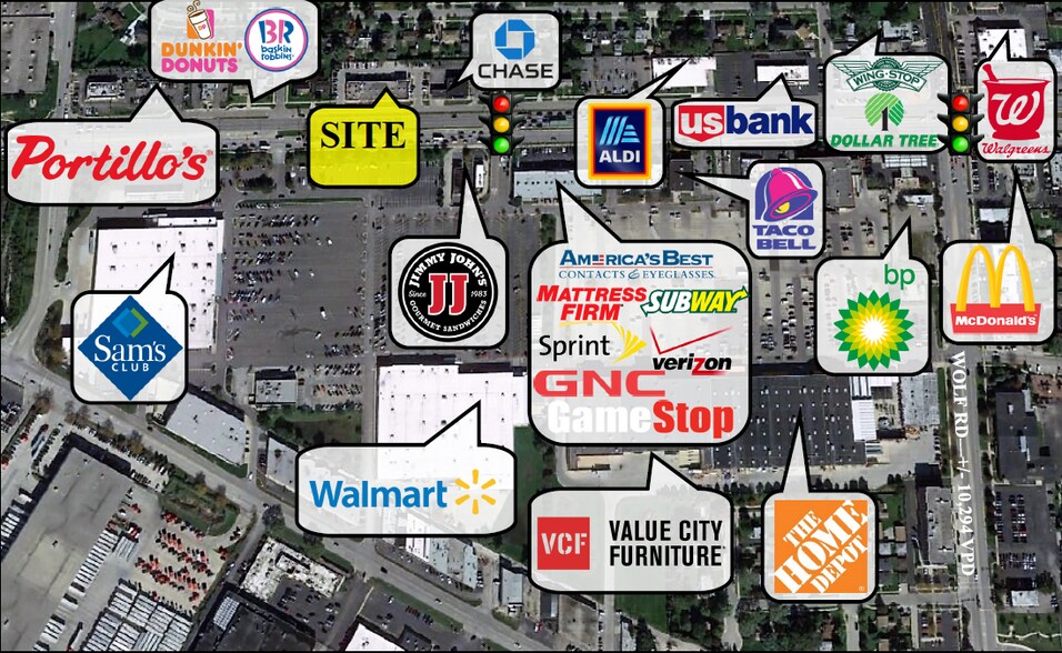 More Photos Of 112-128 W North Ave, Northlake Unknown For Lease