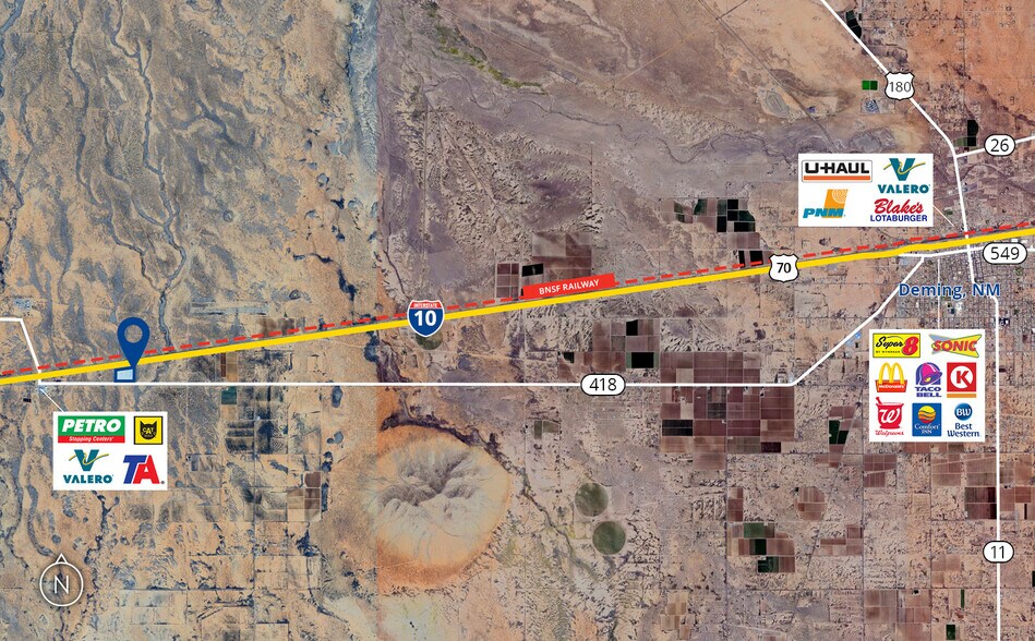 More Photos Of NM-418 and I-10, Deming Land For Sale