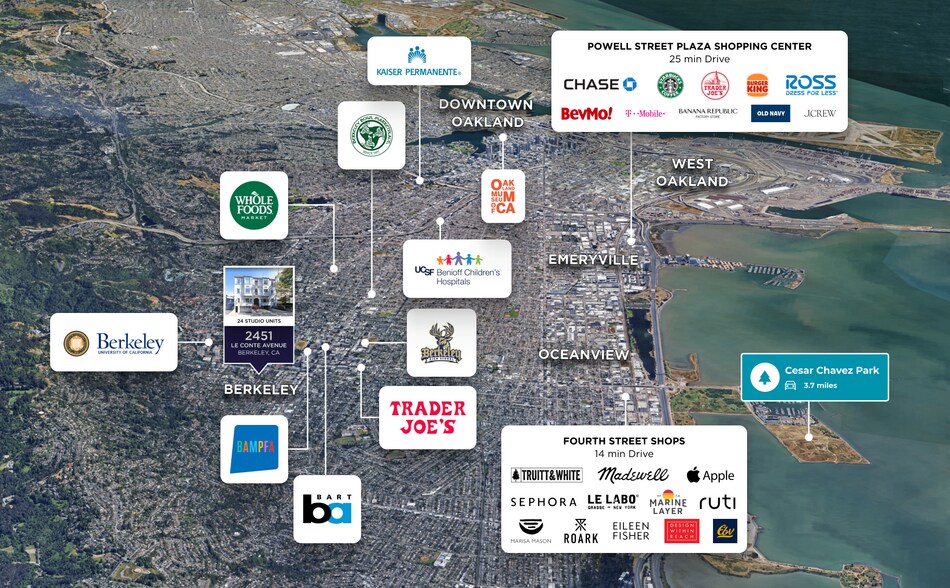 More Photos Of 2451 Le Conte Ave, Berkeley Apartments For Sale