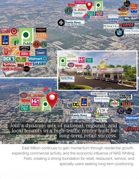 More Photos Of 5830 Dogwood Dr, Milton General Retail For Lease