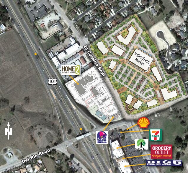 Primary Photo Of 1905 El Camino Real, Atascadero General Retail For Lease