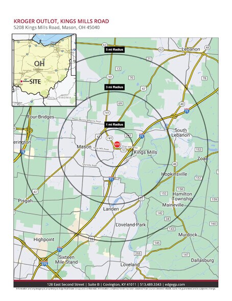 More Photos Of 5208 Kings Mills Rd, Mason Land For Lease