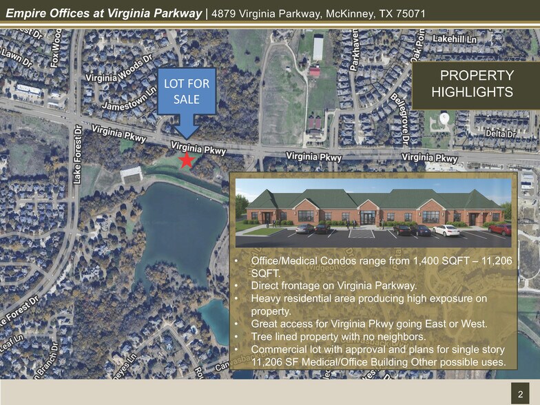 More Photos Of 4879 Virginia Parkway, McKinney Land For Sale