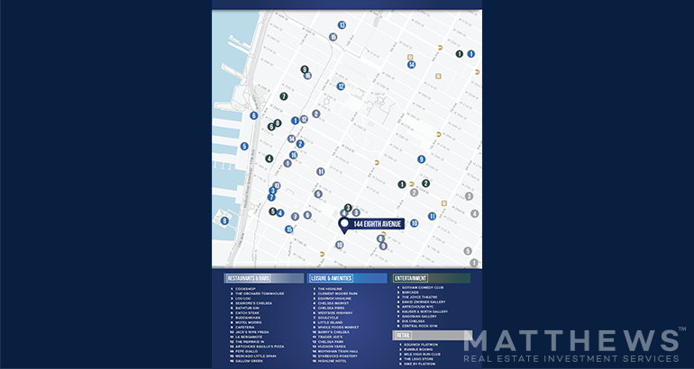 More Photos Of 144 Eighth Ave, New York Storefront Retail Office For Sale