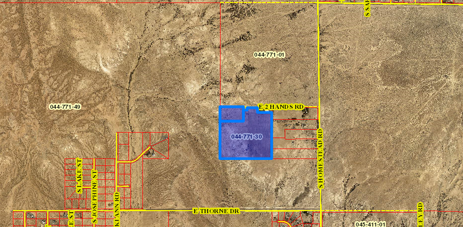 Primary Photo Of Homestead & Two Hands Rd, Pahrump Land For Sale