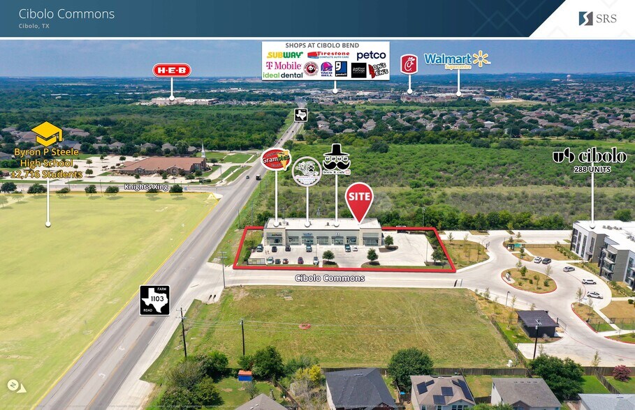 More Photos Of 121 Cibolo Commons, Cibolo General Retail For Lease