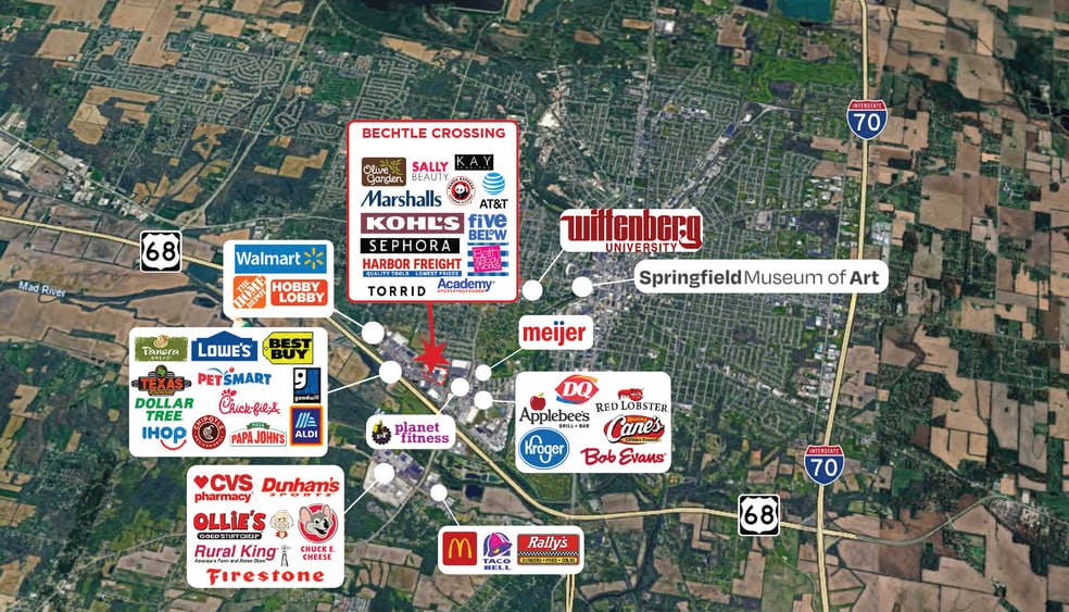 More Photos Of 1601-1705 N Bechtle Ave, Springfield Unknown For Lease