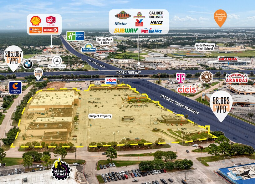 More Photos Of 60-110 Cypress Creek Pky, Houston Freestanding For Sale