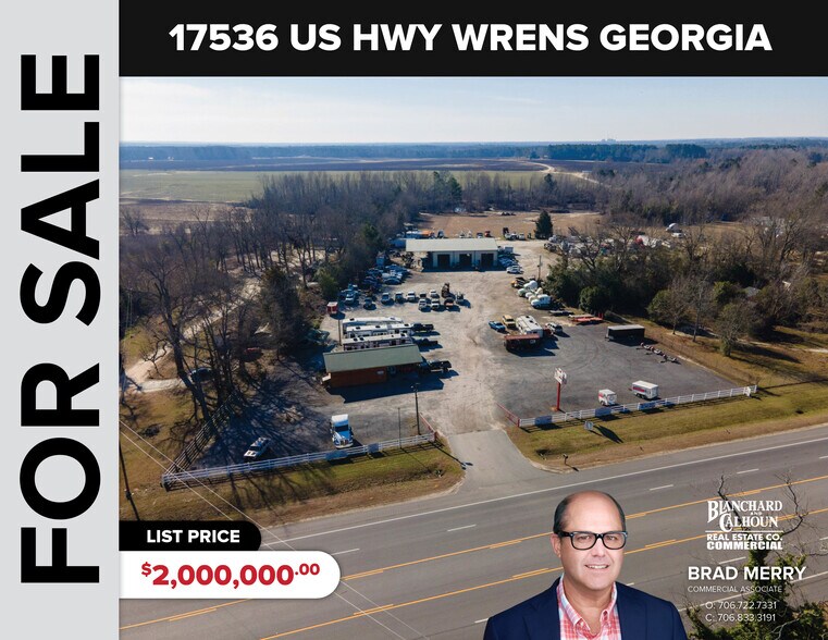 Primary Photo Of 17536 US Highway 1 N, Wrens Truck Terminal For Sale