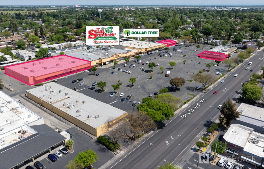 Primary Photo Of 6-52 W Court St, Woodland Storefront For Lease